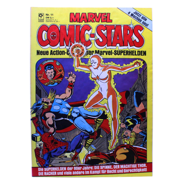 Marvel Comic Stars Nr. 11 (1981) | Condor Verlag | Thor & Avengers | Deutsche Erstveröffentlichung